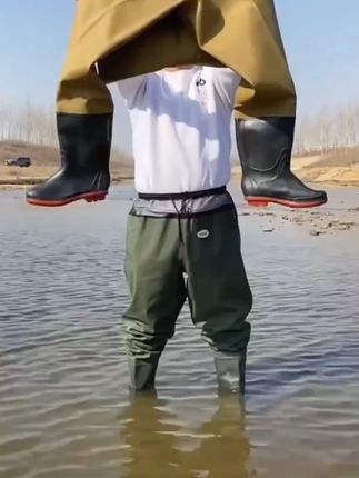 #轻便涉水裤 #摸鱼神器 #农田好帮手