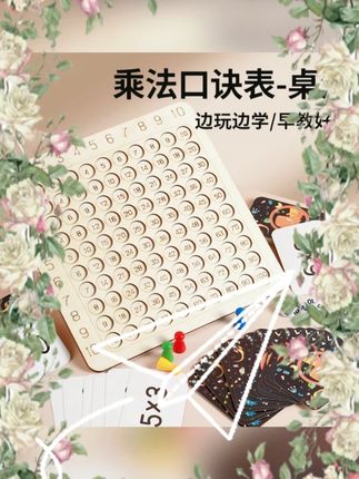 #九九乘法口诀表 #二年级数学教具 #99乘法桌游盘 #小学生启蒙工具 #数学背诵神器 九九乘法口诀表二年级教具99桌游盘大启蒙小学生数学练习背诵神器