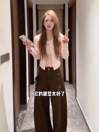 番茄妹妹Tomatosister弯刀设计感慵懒宽松百搭工装裤 #百搭神裤 #宽松有范 #显高显瘦显腿长 #时尚穿搭 #气质穿搭