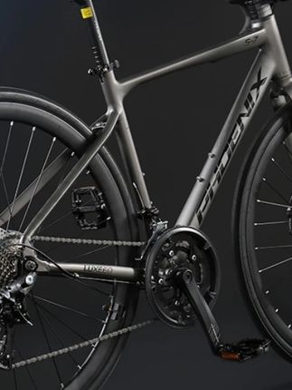 官方正品凤凰公路自行车男女学生铝合金16速变速赛车城市成人单车#山地自行车  #强烈推荐  #爱生活爱骑行  #公路车运动  #好物推荐