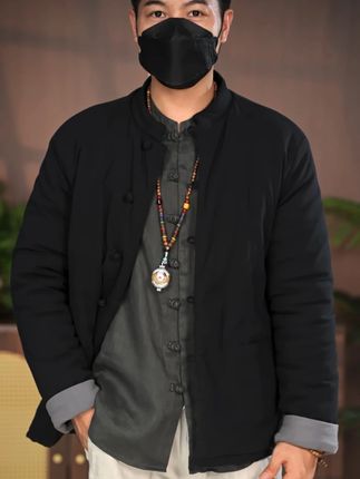 万万没想到啊!现在还能遇到这么好看的新中式复古棉麻棉服,不挑年龄胖瘦皆可!#中国风#唐装#棉麻外套#中式美学服饰#新中式穿搭