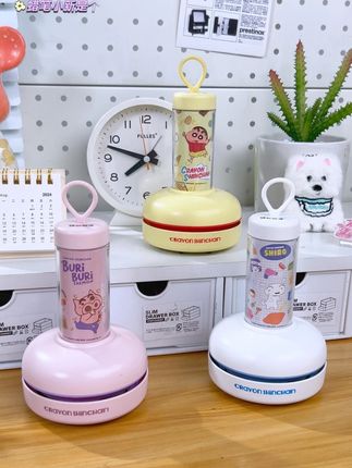 你知道,小新是个大胃王吗???#桌面吸尘器 #蜡笔小新 #桌面清洁 #文具安利 #文具控 @DOU+小助手