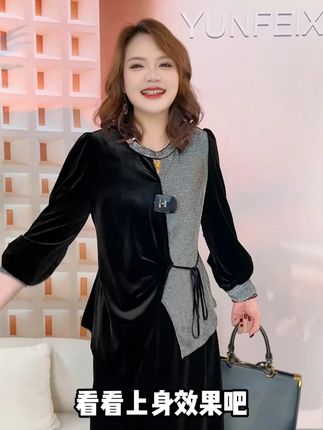 #大码女装 #上衣 #穿出高级感 #胖妹妹穿搭 #显瘦遮肉
