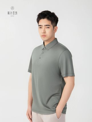 夏季穿的羊毛短袖 你体验过吗? #男士polo衫推荐 #品质男装 #面料舒适透气 #穿出高级感 #夏季新款