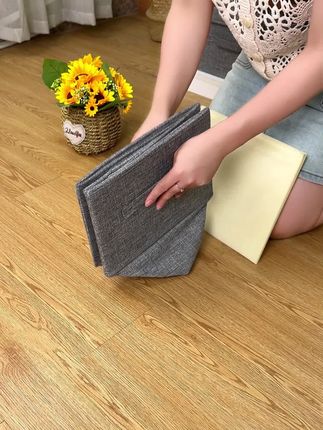 超大容量!家用可折叠棉麻衣柜收纳盒,衣服裤子都能装! #棉麻收纳箱 #超大容量盒 #衣柜收纳 #衣物收纳神器 #棉麻收纳盒