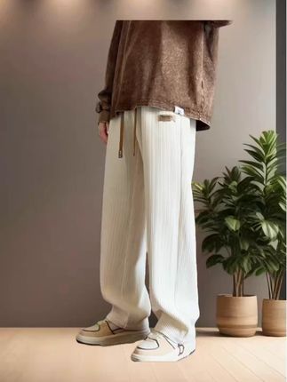 灯芯绒裤子#休闲裤男 #新款 #百搭男裤 #男生穿搭 #时尚穿搭