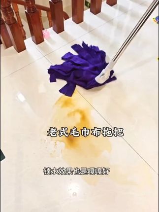 精编毛巾条拖把#拖把 #毛巾拖把 #好物分享 #居家好物
