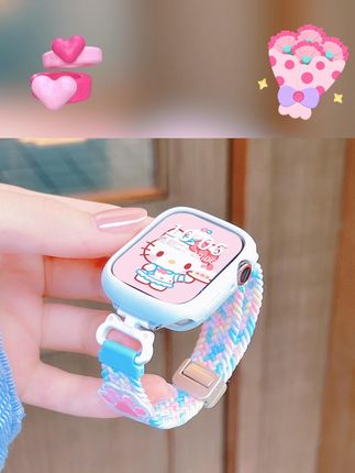 萌喵猫爪编织表带,让你的Apple Watch秒变少女心! #萌喵猫爪表带 #iwatch表带 #编织表带 #苹果手表腕带 #少女心表带