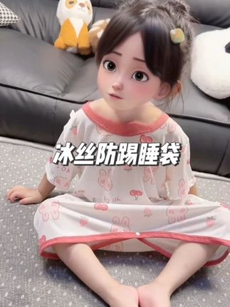 天气越来越热了!给女儿入手了#连体睡袋 软软的弹力很大,冰凉滑溜不怕闷汗,宝宝踢被子也不怕着凉了#宝宝睡袋 #母婴好物