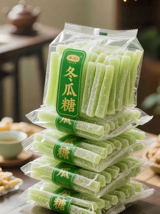 老式冬瓜糖。老式冬瓜糖。咬一口老式冬瓜糖,甜蜜在舌尖绽放!#冬瓜糖