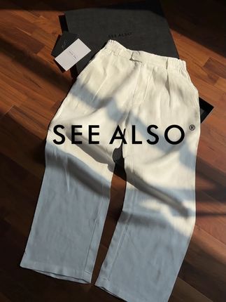 百慕大系列 100斜纹亚麻休闲长裤 夏季穿麻高级又舒适 #seealso #高品质男装 #潮流 #男装 #老钱风穿搭