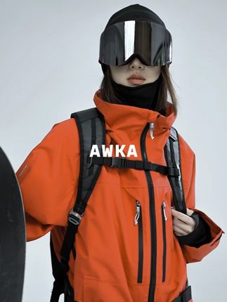 品质好物|经典正红 百搭耐看 #AWKA #滑雪 #滑雪服