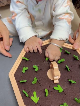 趣味拔萝卜锻炼宝宝手部精细动作启蒙早教亲子陪伴安抚玩具1-3岁+#宝宝玩具 #拔萝卜玩具 #早教玩具 #亲子陪伴 #13岁宝宝