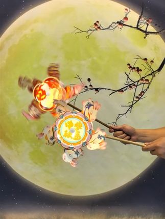 中秋节旋转风车灯发光幼儿园儿童手提灯笼材料包手工diy花灯防水 #花灯 #DIY花灯 #中秋节花灯 #儿童手提灯笼 #发光灯笼