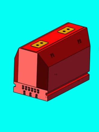 互感器三维建模第60例