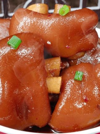 曾小姐卤猪蹄开袋即食软糯Q弹香辣五香味猪脚解馋小零食#猪蹄 #卤猪蹄 #猪脚 #猪蹄零食 #五香猪蹄