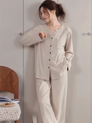 舒服的状态比什么都强#睡衣#美出高级感#面料柔软舒适#早秋新品