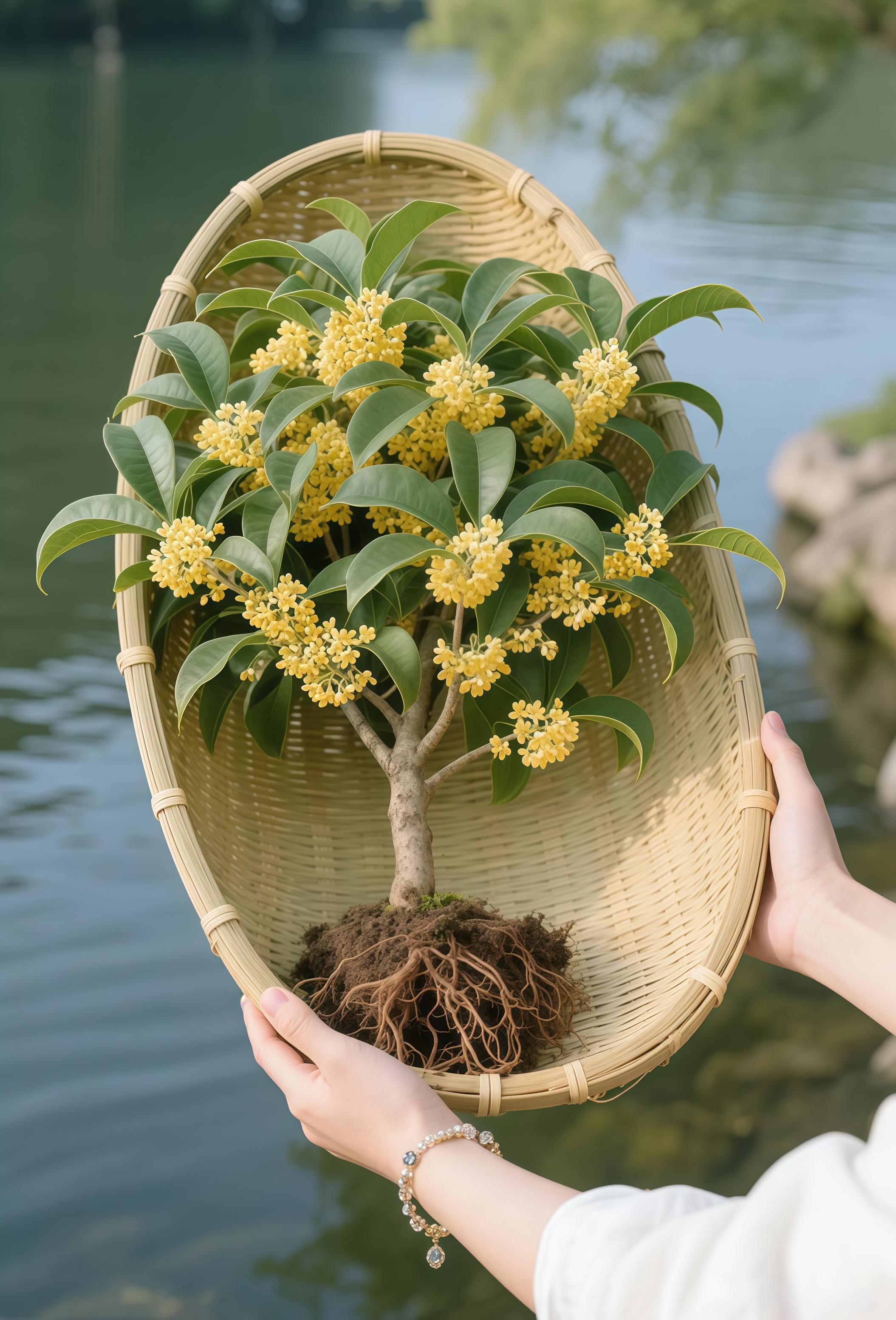 四季桂花树盆栽~十里飘香~满载思念   #桂花香  花瓣小巧玲珑,簇拥在一起,每一朵花都散发着沁人心脾的芬芳,它随着微风轻轻飘散,弥漫在周围的空气中,芳香四溢,成为了家居生活中一道亮丽的风景~ #桂花香#我的花花草草🌸🌸#爱生活爱养花#花卉绿植盆栽#风里已经有桂花香