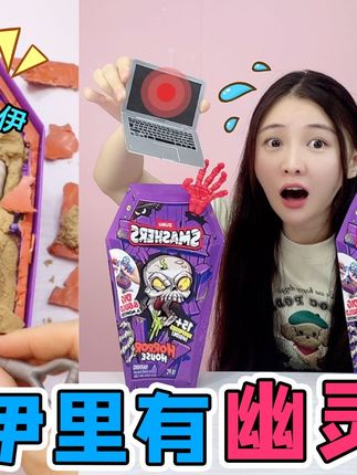 木乃伊里有“幽灵电脑”!钻石VS金大脑,还能探测附近的幽灵? #开箱