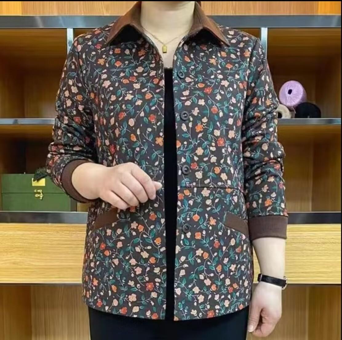 #妈妈装穿搭 #妈妈装 #秋季外套推荐 #时尚妈妈装 #中老年女装