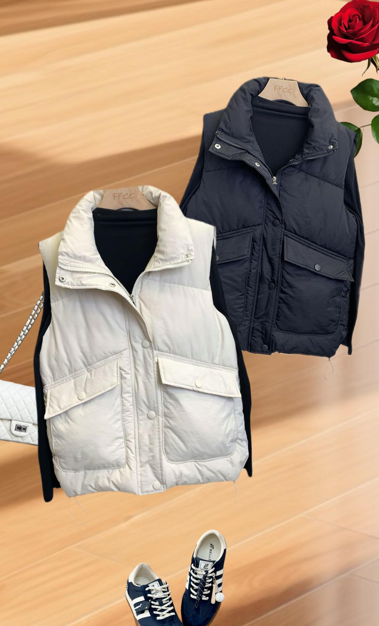 #马甲 #保暖马甲 #保暖又好看 #时尚气质穿搭