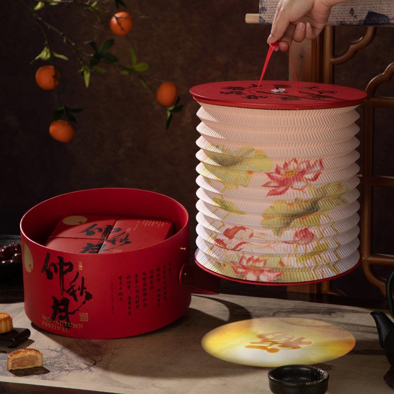 中秋节快到了,送礼要选什么?独特的灯笼和礼盒的结合呢!
