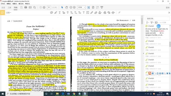 【英语研究生课程】西方古典文论(5):朗基努斯