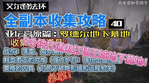 5分钟带你打通鬼打墙王城地下墓地-全副本攻略40:罗德尔地下墓地 #游戏梦想家寻宝季