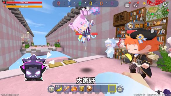 迷你世界:合作解密跑酷!捣蛋卤蛋神配合,跑酷解密找开关 #迷你世界