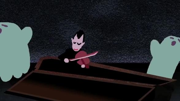 小骷髅加入幽灵们的合唱,将自己的身体当作鼓,没成想将自己敲碎 #生活有温度#