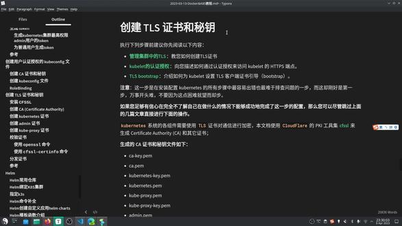 【K8S教程】创建 TLS 证书和秘钥 #K8S #tls证书