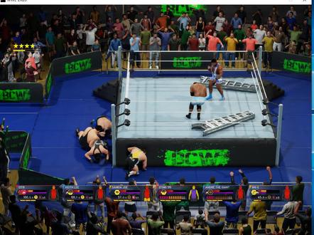 wwe2020模拟:六人队二对二争夺金腰带大赛!(下集)