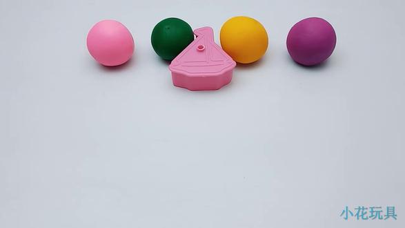 彩泥DIY手工制作帆船
