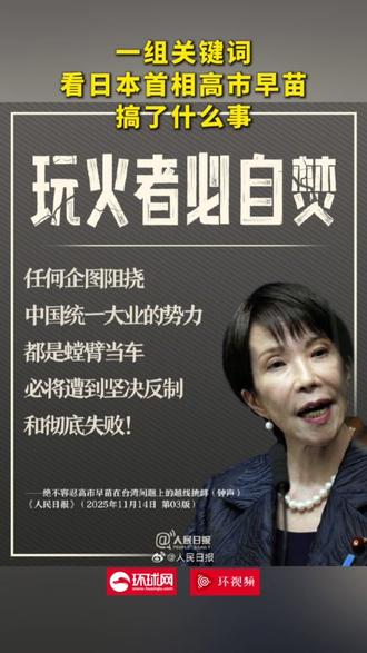 一组关键词看日本首相高市早苗搞了什么事