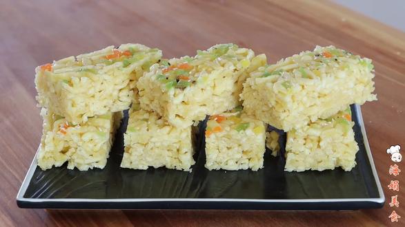 沙琪玛做法如此简单,酥松香甜不发硬,香甜绵软,干净又卫生