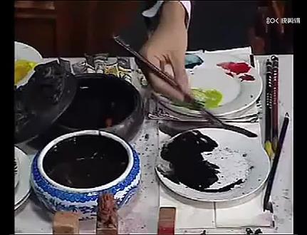 写意花鸟枇杷果树的画法,值得收藏!