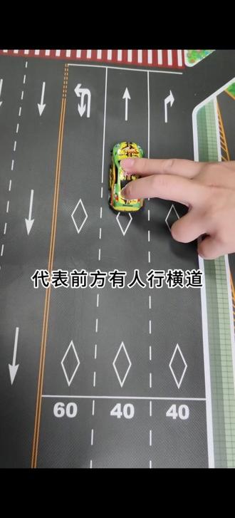 图中这个菱形地标是什么意思呢 #科目一#科目一科目四理论技巧辅导 #驾考驾考 @抖音小助手