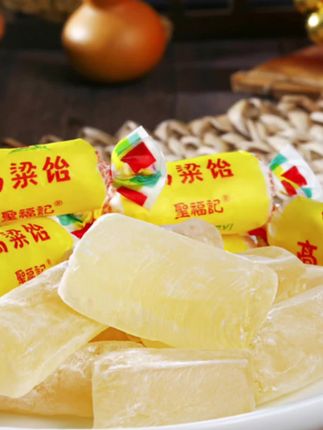 山东特产 圣福记 高粱饴软糖原味老式糖果制作正宗品质童年山东特产500g/袋 #山东特产#快来一起尝个鲜 #高粱饴软糖#原味老式糖果@DOU+上热门@DOU+小助手