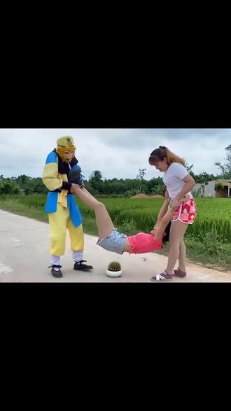 914悟空对妹子也太狠了吧