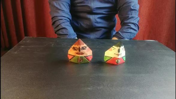 屹立不倒的不倒翁,只需一张纸,2――1