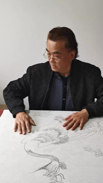 凤阳凤画基础绘制1