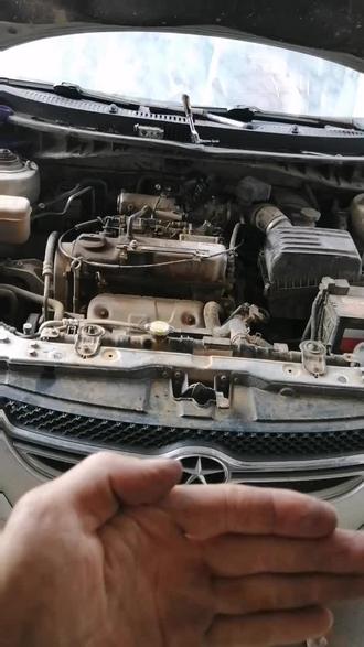 江淮和悦暖风水箱漏水,引起水箱缺水导致高温更换暖风水箱真是费劲啊