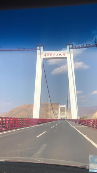 最美高速路涛源金沙江大桥