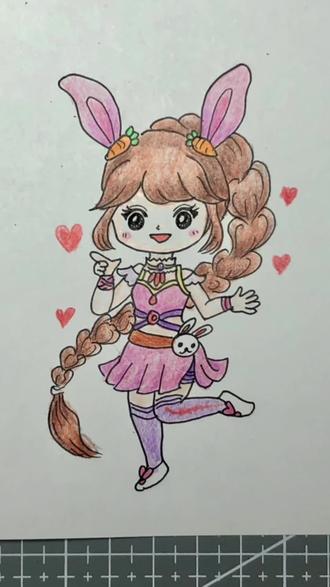 今天来画个活泼可爱的小舞吧! #创作灵感 #斗罗大陆简笔画 #小舞手绘 @DOU+小助手 @抖音小助手