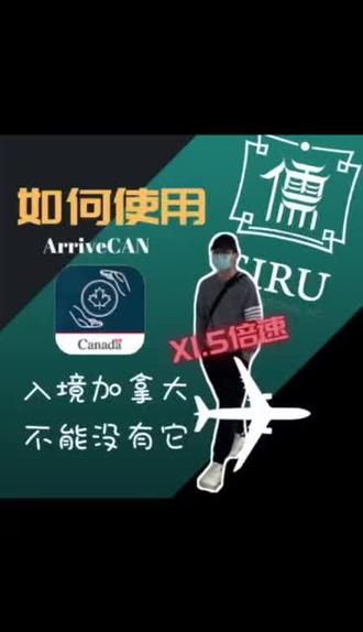 加拿大🇨🇦入境 ArrivaCan,怎么用!#干货 #留学 #加拿大生活 #加拿大入境