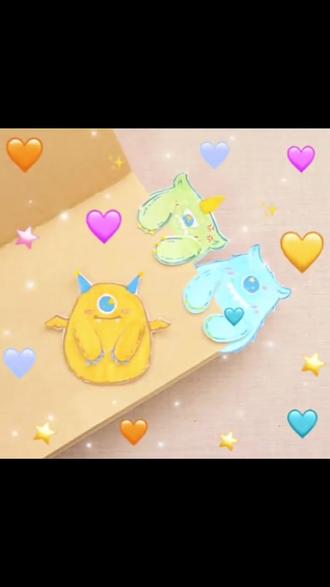 快让你闺蜜给你做这个小怪兽书签 #手工 #折纸 #教程