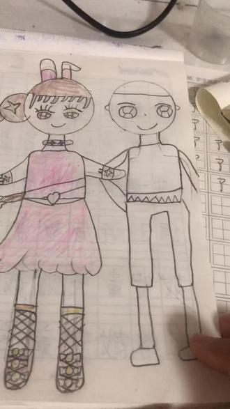 画的小五和唐3#瞎画