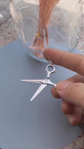 做一把特别的纯银✂️#纯手工打造 #手艺人