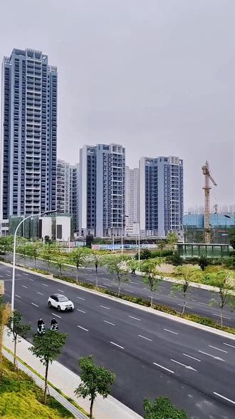 南宁兴宁区沙江路与长湖路以贯通,出行方便快徙#道路 #街景