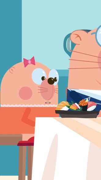 寿司谁发明的?#抖出知识点 #萌知计划 #涨知识 #食物 @抖音青少年 @DOU+小助手